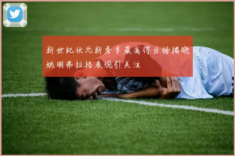 新世纪状元新秀季最高得分榜揭晓姚明弗拉格表现引关注
